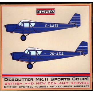 Desoutter Mk. II Sports Coupé British and New Zealand service (1:72)