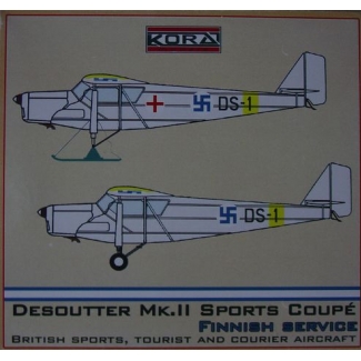 Desoutter Mk.II Sports Coupé - Finnish (1:72)