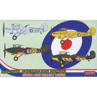 Hawker Australian Demon Silver and Yellow Service (1:72)