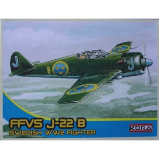 FFVS J 22B Swedish fighter (1:72)