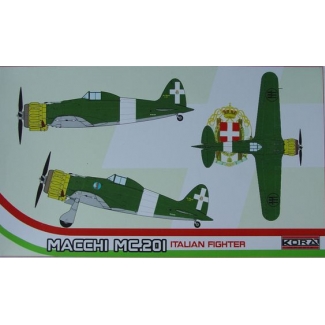 Macchi MC.201 Italian fighter prototype (1:72) - Ks Model - sklep ...