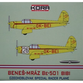 Benes-Mraz Be.501 Bibi - Czechoslovak racer planes (1:72)