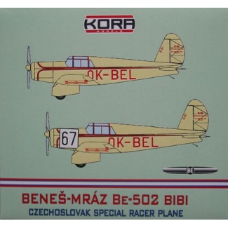 Benes-Mraz Be.502 Bibi - Czechoslovak racer planes (1:72)