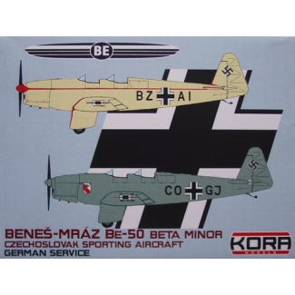 Benes-Mraz Be.50 Beta Minor - German service (1:72)