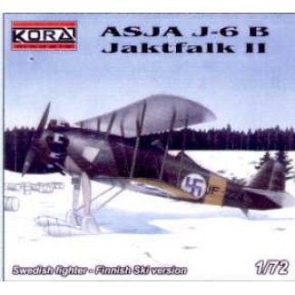 Asja J-6B Jaktfalk II (1:72)