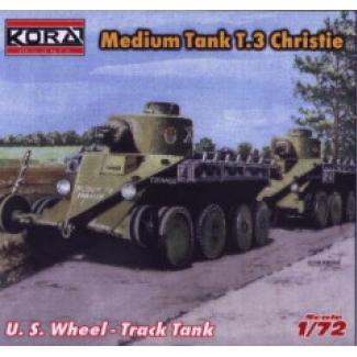 Medium Tank T.3 Christie (1:72)