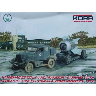 Hanomag SS100 LN&German Atomic bomb Innsbruck type type with transport carriage (1:72)