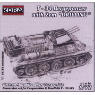 T-34 Bergepanzer w/2cm Drilling (1:72)
