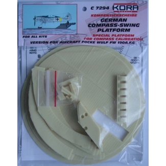 Compass-swing platform for Fw-190A,F,G (1:72)