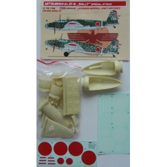 Mitsubishi Ki-21-IIc "Sally" Japan-Special attack Okinawa (1:72)