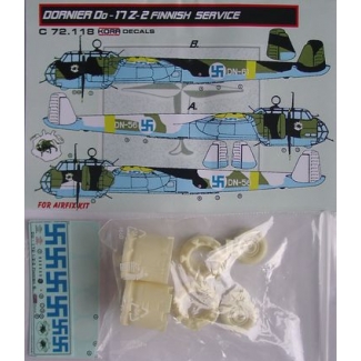 Dornier Do-17Z-1 Finnish (for Airfix) (1:72)