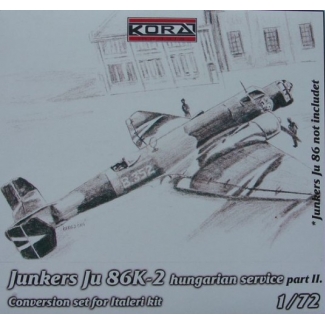 Junkers Ju-86K-2 Hungarian service part II: Konwersja (1:72)