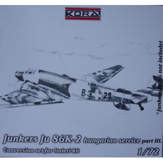 Junkers Ju-86K-2 Hungarian service part III: Konwersja (1:72)