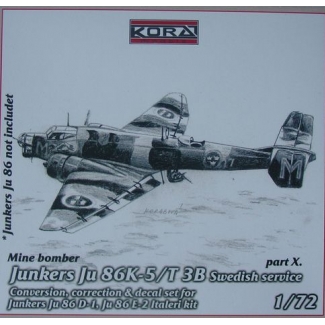 Junkers Ju 86K-5/T 3B Sweden part X: Konwersja (1:72)