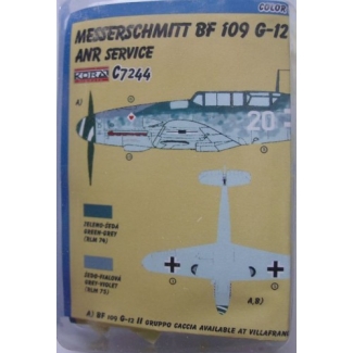 Messerschmitt Bf-109G-12 ANR service: Konwersja (1:72)