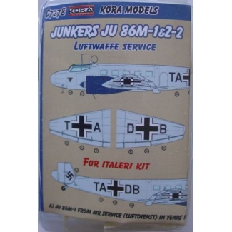 Junkers Ju-86M-1&Z-2 Luftwaffe: Konwersja (1:72(