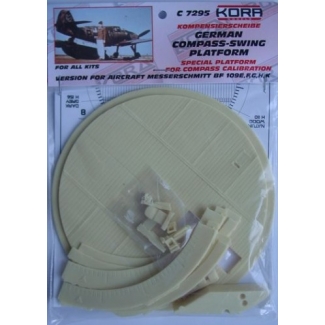 Compass-swing platform for Me Bf-109 all version (1:72)