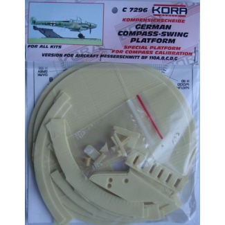 Compass-swing platform for Me Bf-110 all version (1:72)