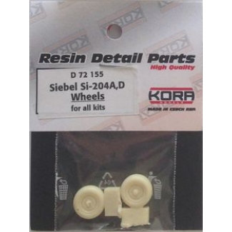 Siebel Si-204 wheels for all kits - koła (1:72)