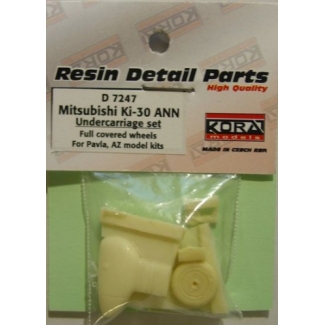 Mitsubishi Ki-30 - correct.undercar.set - full covered wheels (1:72)