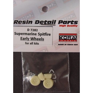 Supermarine Spitfire early wheels for all kits - koła (1:72)