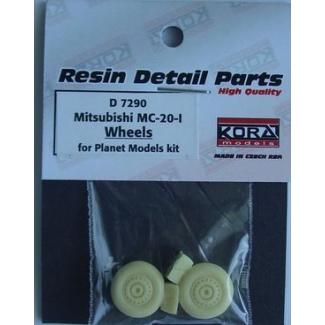 Mitsubishi MC-20-I wheels for Planet Models kit - koła (1:72)