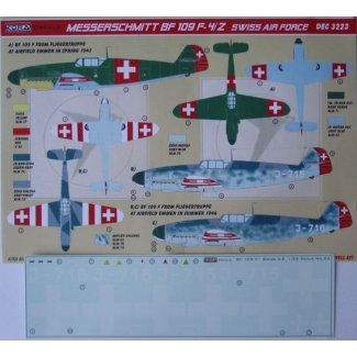 Messerschmitt Bf-109F-4/Z Swiss (1:32)