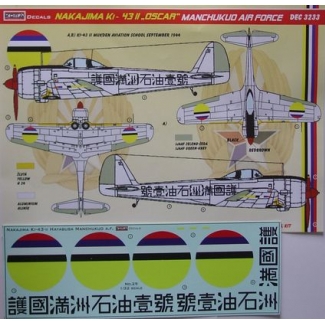 Nakajima Ki-43-II Oscar Manchukuo (1:32)