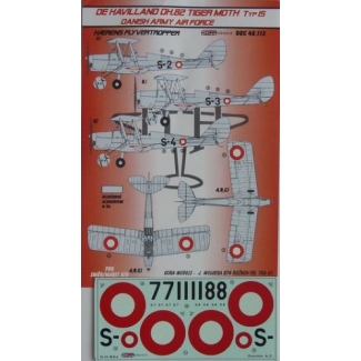 De Havilland DH.82 Tig.Moth (Type IS) Danish (1:48)