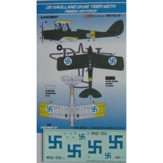 De Havilland DH.82 Tig. Moth Finnish (1:48)