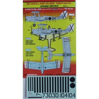 De Havilland DH.82 Tig.Moth Spanish II EdA early (1:48)