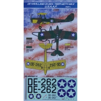 De Havilland DH.82A Tig. Moth Mk.II USAAF I (1:48)