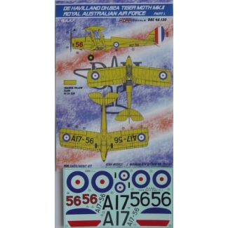 De Havilland DH.82A Tig. Moth Mk.II RAAF I (1:48)