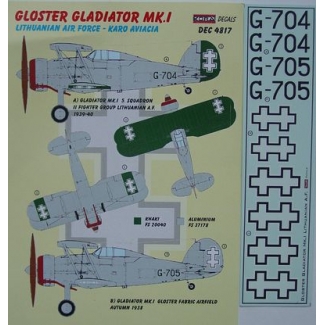 Gloster Gladiator Mk.I Lithuania (1:48)