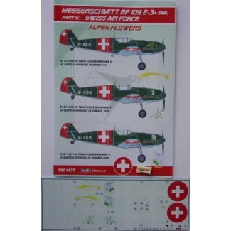 Messerschmitt Bf-109E-3a Swiss AF Part V (1:48)