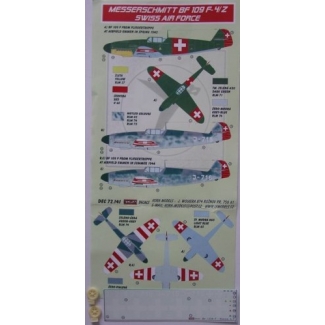 BF 109F-4/Z Swiss Air Force (1:72)