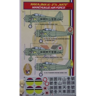 Nakajima Ki-27b Nate Manchukuo II + kola (1:72)