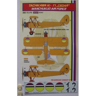 Tachikawa Ki-17 Cedar Manchukuo + kola (1:72)