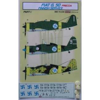 Fiat G.50 Finnish service part.I. (1:72)