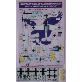 North American NAA-57P-2 Luftwaffe I + kola (1:72)