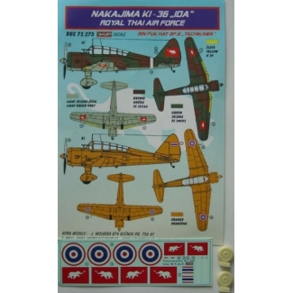 Tachikawa Ki-36 Ida Thai + kola (1:72)