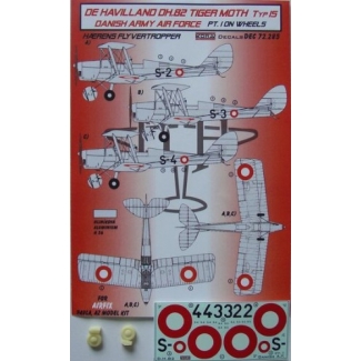 De Havilland DH.82 Danish I + kola (1:72)