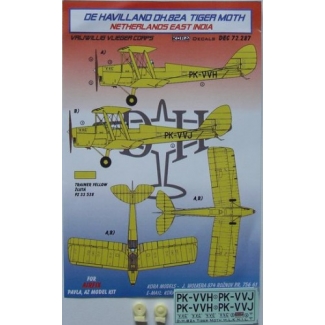 De Havilland DH.82A Nederlanish VVC + kola (1:72)