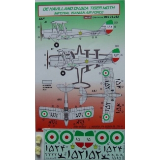 De Havilland DH.82A Iranian + kola (1:72)