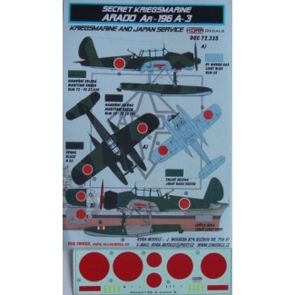 Arado Ar-196A-3 Secret Kriegsmarine XIV & Japan (1:72)
