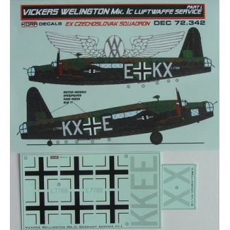 Vickers Wellington Mk.IC Luftwaffe I (1:72)