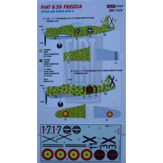 Fiat G.50 Spain WWII (1:72)