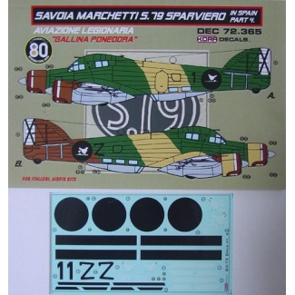 SM.79 Sparviero in Spain Vol.4 (1:72)