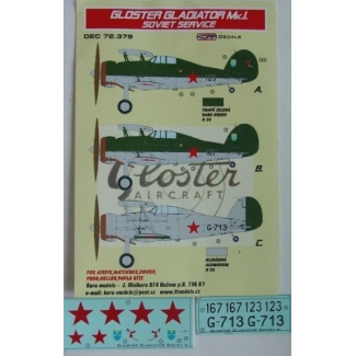 Gloster Gladiator Mk.I Soviet service (1:72)