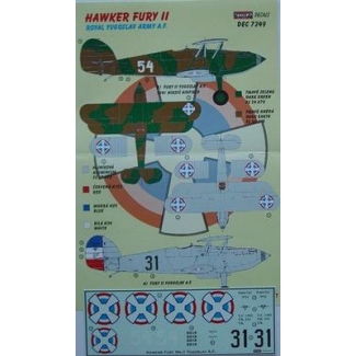 Hawker Fury II Yugoslavia (1:72)